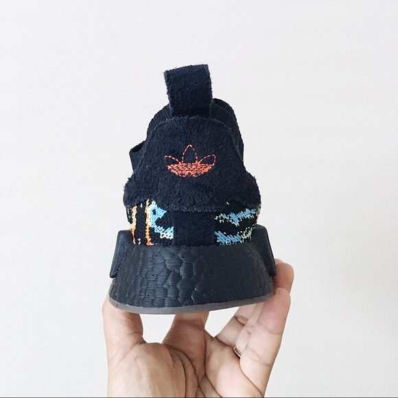 Adidas NMD R1 PK Glitch Black - Picture 6 of 7